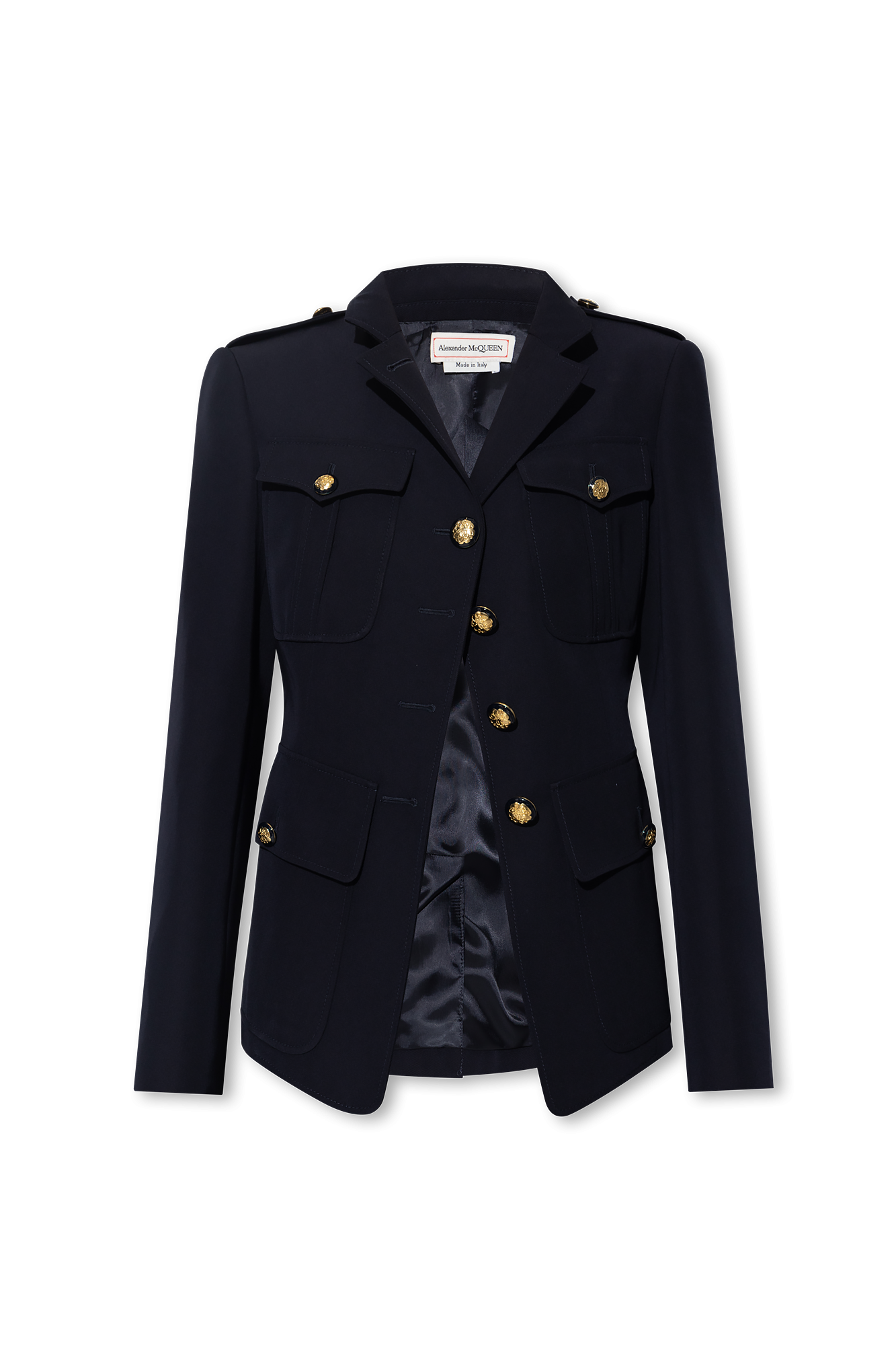 ジャケット ALEXANDER MCQUEEN Navy Blue Wool Blazer Navy blue Wool blazer Alexander McQueen - Alexander McQueen